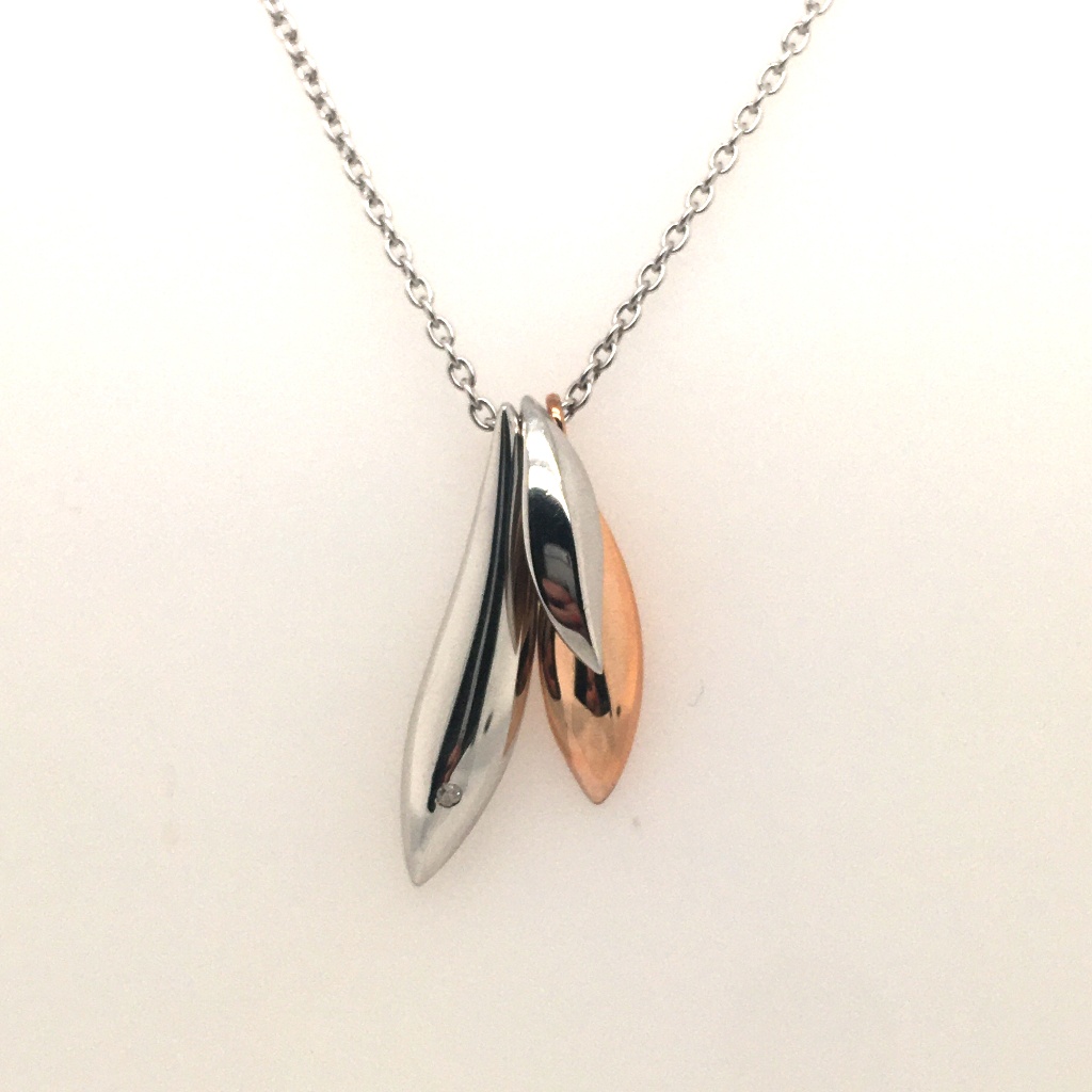 Hot Diamonds Sterling Diamond Necklace
